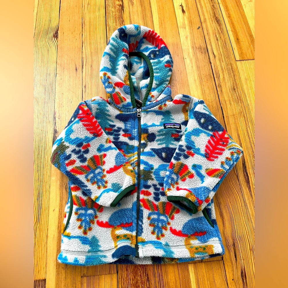 Patagonia fleece jacket 12-18 months